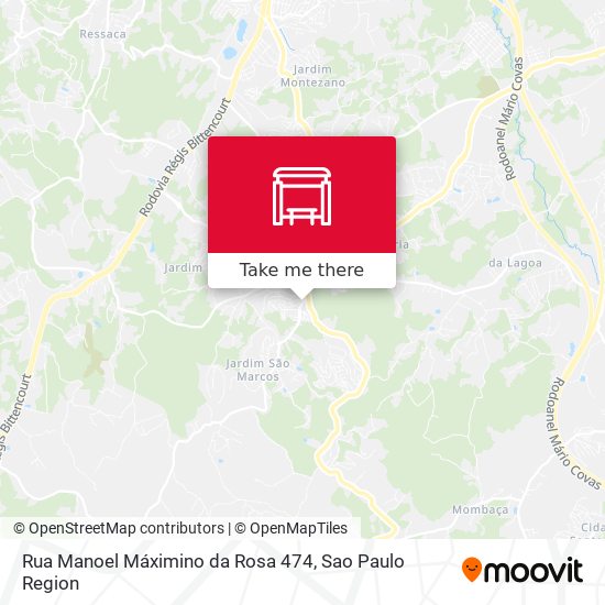 Rua Manoel Máximino da Rosa 474 map