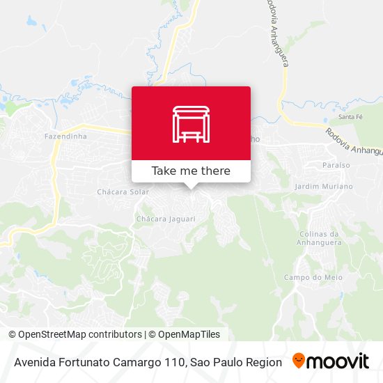 Avenida Fortunato Camargo 110 map