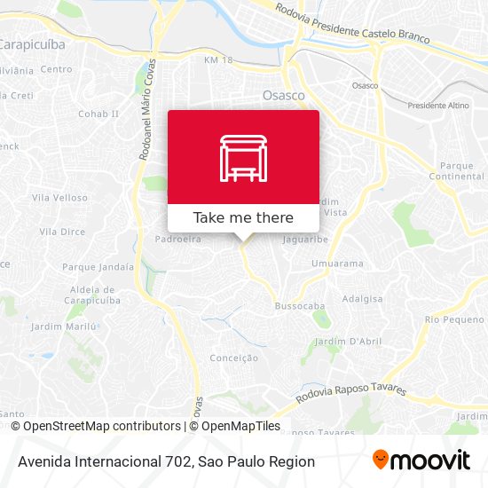 Avenida Internacional 702 map