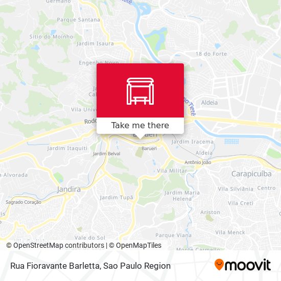 Rua Fioravante Barletta map