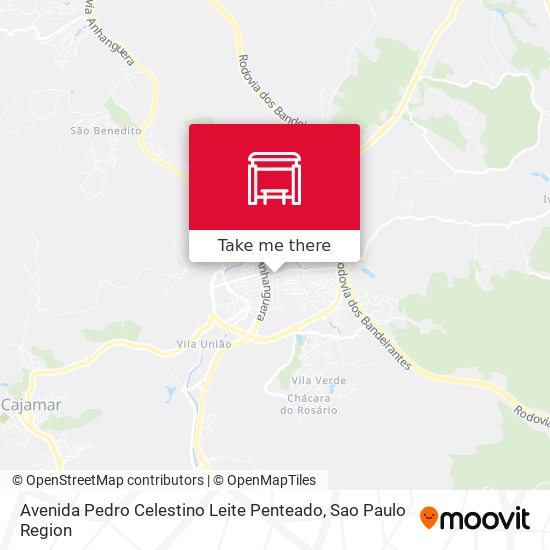 Avenida Pedro Celestino Leite Penteado map