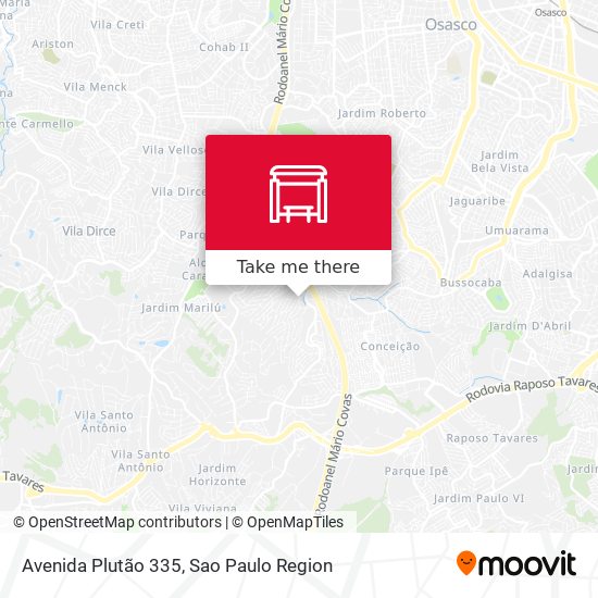 Avenida Plutão 335 map