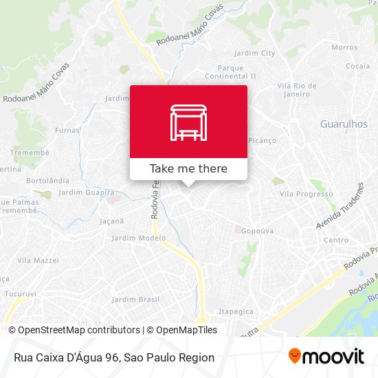 Rua Caixa D'Água 96 map