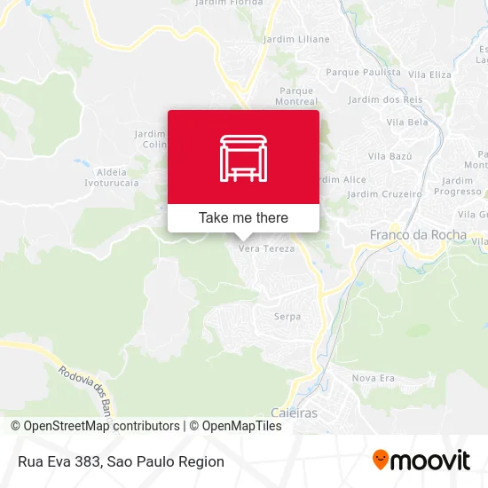 Rua Eva 383 map