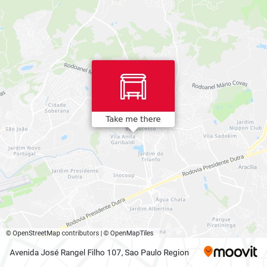 Avenida José Rangel Filho 107 map