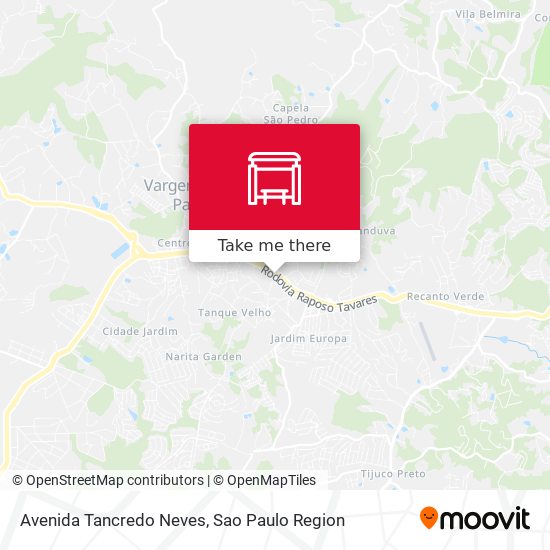 Avenida Tancredo Neves map
