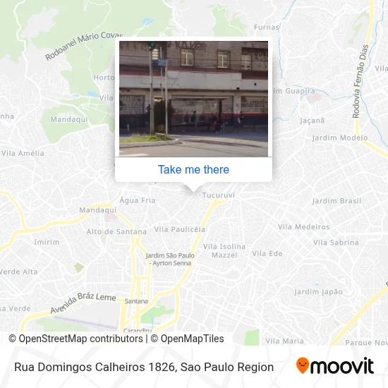 Rua Domingos Calheiros 1826 map