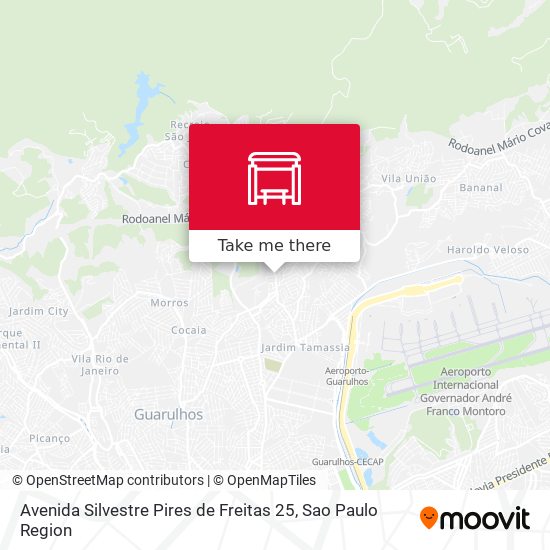 Avenida Silvestre Pires de Freitas 25 map