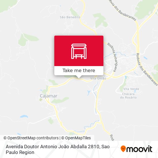 Avenida Doutor Antonio João Abdalla 2810 map