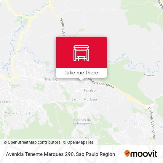 Avenida Tenente Marques 290 map