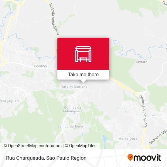 Rua Charqueada map