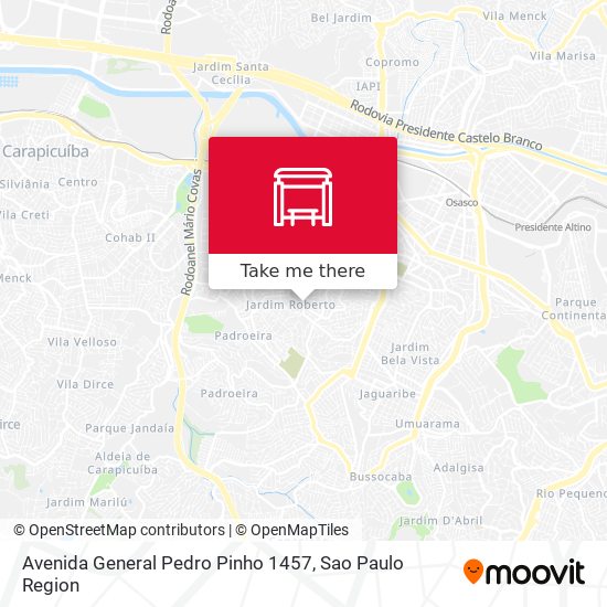 Avenida General Pedro Pinho 1457 map