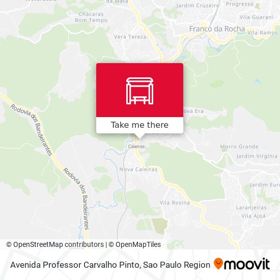 Avenida Professor Carvalho Pinto map