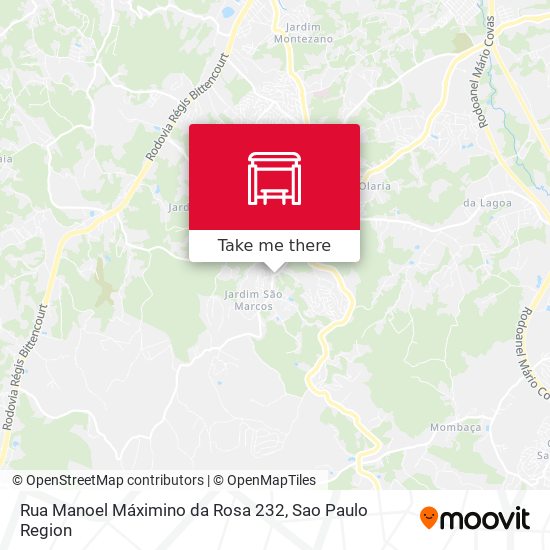 Rua Manoel Máximino da Rosa 232 map
