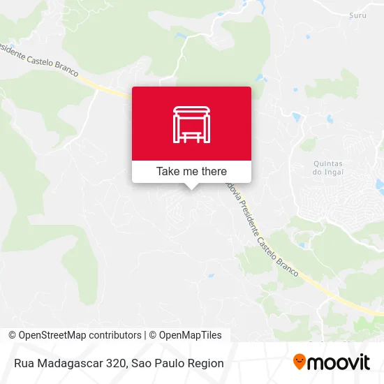 Rua Madagascar 320 map