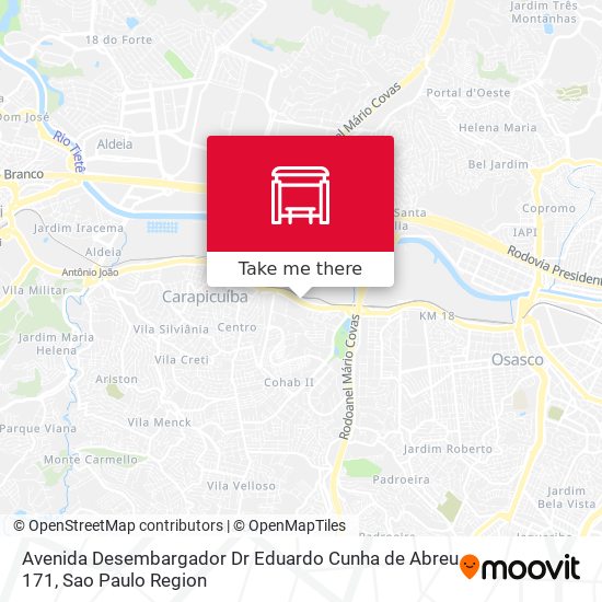 Avenida Desembargador Dr Eduardo Cunha de Abreu 171 map