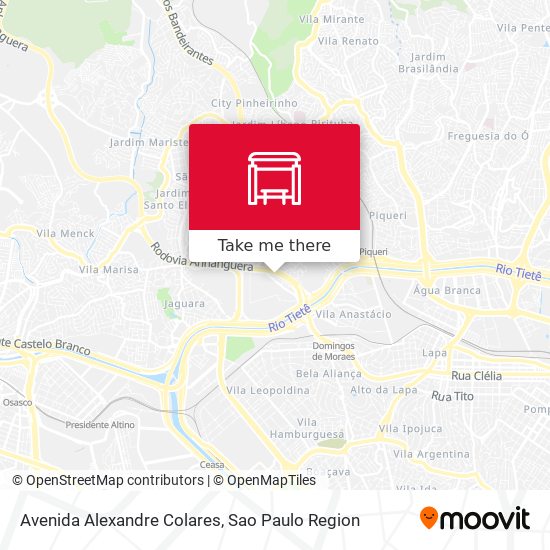 Avenida Alexandre Colares map