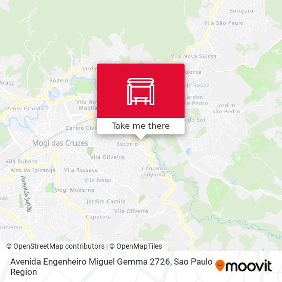 Avenida Engenheiro Miguel Gemma 2726 map