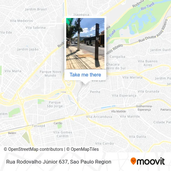 Rua Rodovalho Júnior 637 map