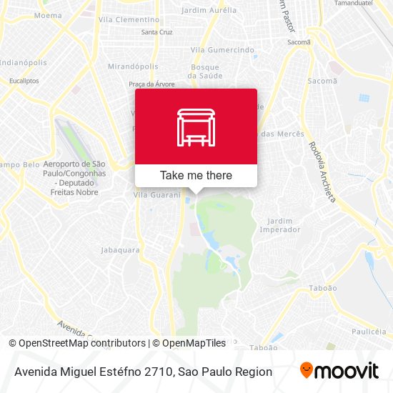 Avenida Miguel Estéfno 2710 map