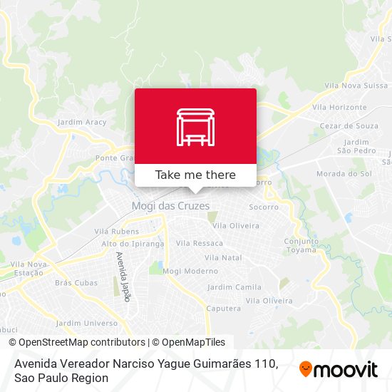 Avenida Vereador Narciso Yague Guimarães 110 map