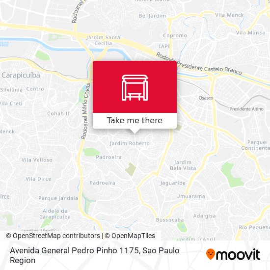 Avenida General Pedro Pinho 1175 map