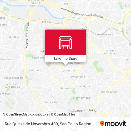 Rua Quinze de Novembro 409 map