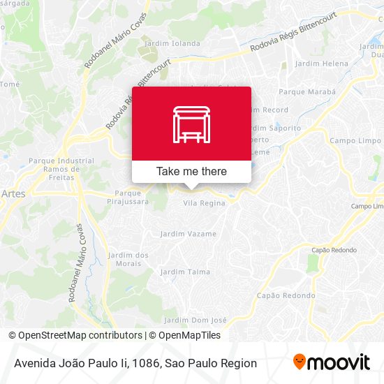 Avenida João Paulo Ii, 1086 map