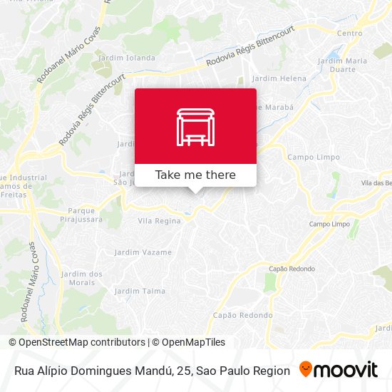 Rua Alípio Domingues Mandú, 25 map