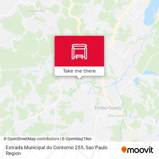 Estrada Municipal do Contorno 255 map