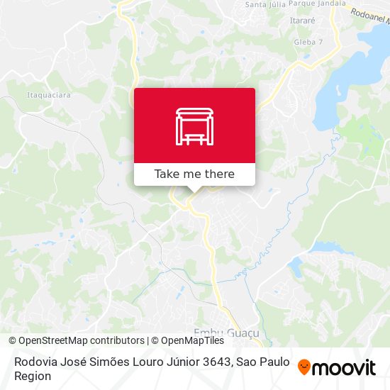 Rodovia José Simões Louro Júnior 3643 map