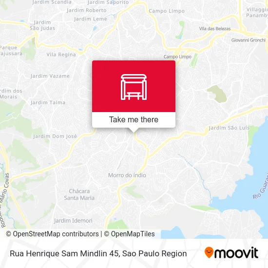 Rua Henrique Sam Mindlin 45 map