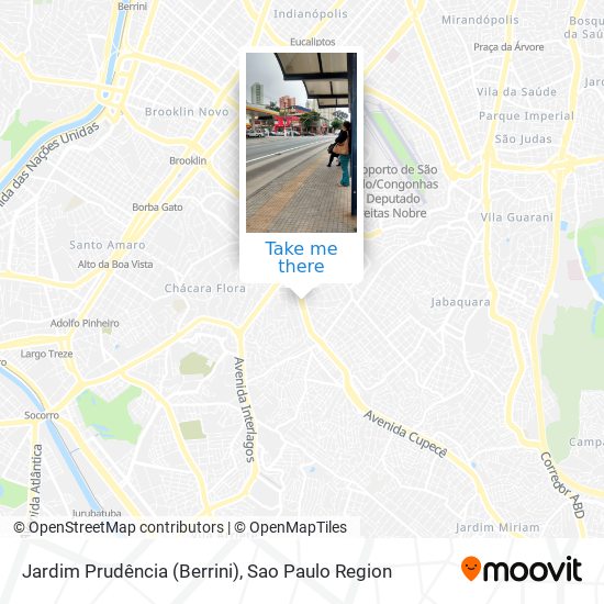 Jardim Prudência (Berrini) map
