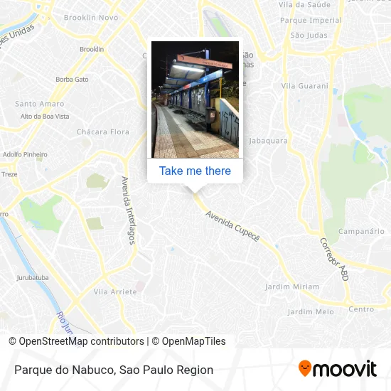 Parque do Nabuco map