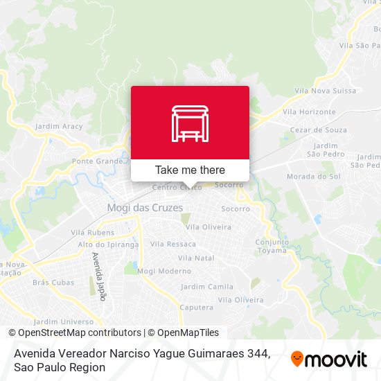 Avenida Vereador Narciso Yague Guimaraes 344 map