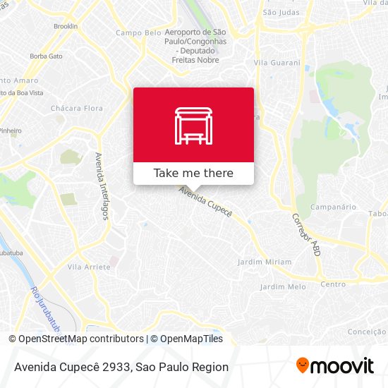 Avenida Cupecê 2933 map