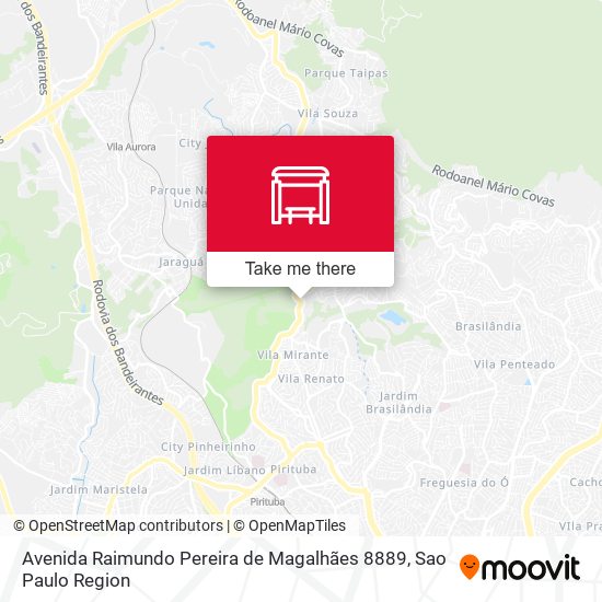 Avenida Raimundo Pereira de Magalhães 8889 map