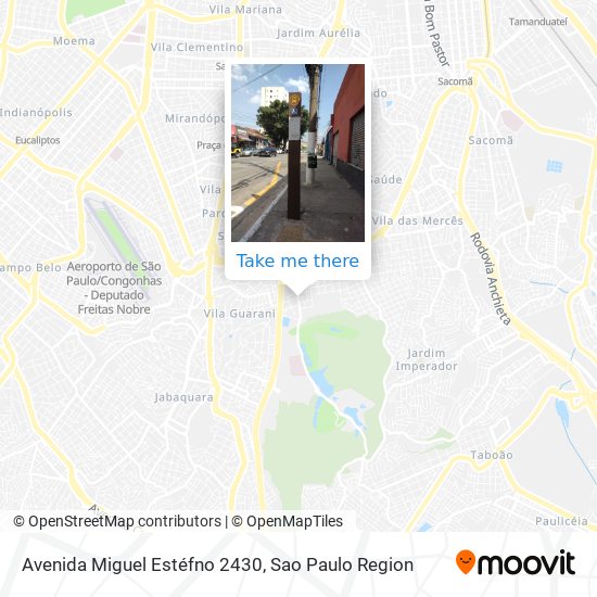 Avenida Miguel Estéfno 2430 map