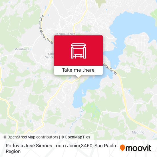 Rodovia José Simões Louro Júnior,3460 map