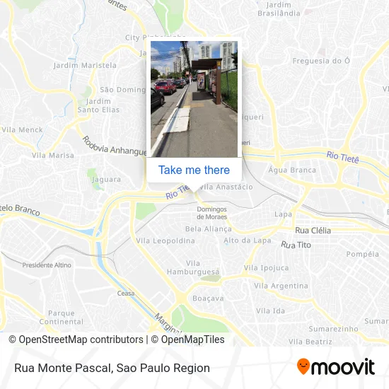 Rua Monte Pascal map