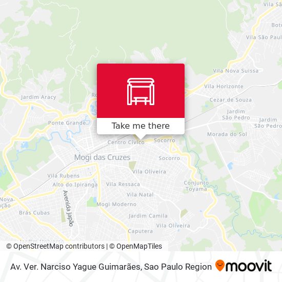 Av. Ver. Narciso Yague Guimarães map