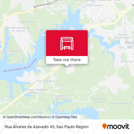 Rua Álvares de Azevedo 45 map