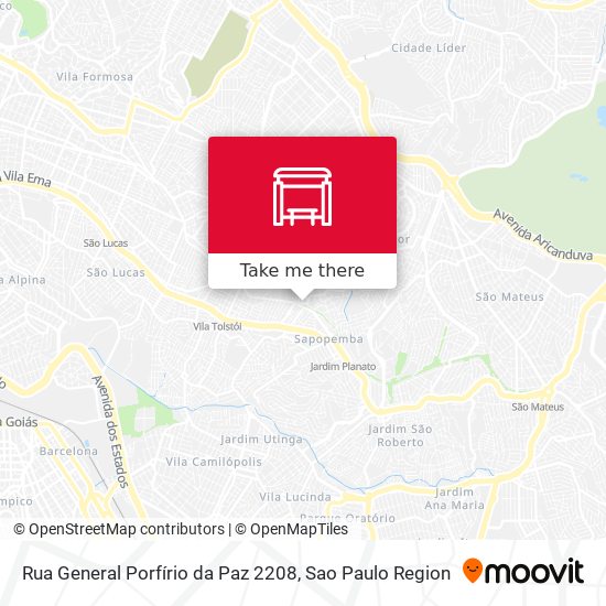 Rua General Porfírio da Paz 2208 map