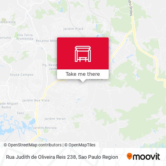 Rua Judith de Oliveira Reis 238 map
