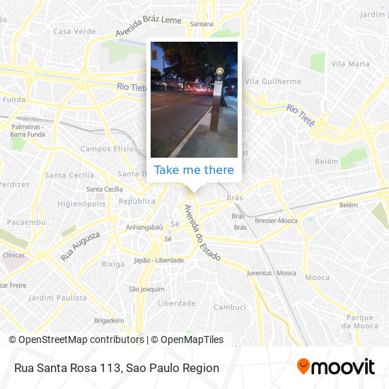 Rua Santa Rosa 113 map