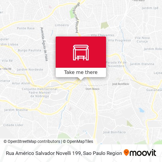 Rua Américo Salvador Novelli 199 map