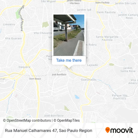 Rua Manuel Calhamares 47 map