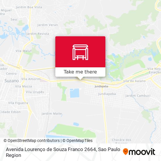 Avenida Lourenço de Souza Franco 2664 map
