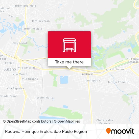 Rodovia Henrique Eroles map