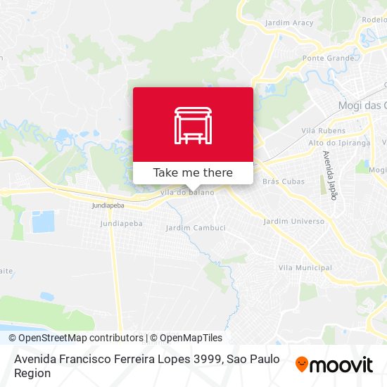 Avenida Francisco Ferreira Lopes 3999 map